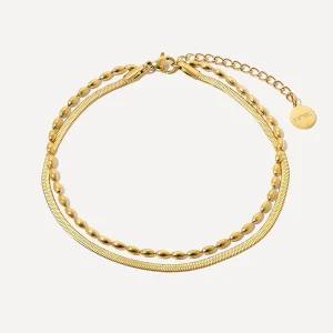 Double Layer Snake Bone FUSSKETTCHEN